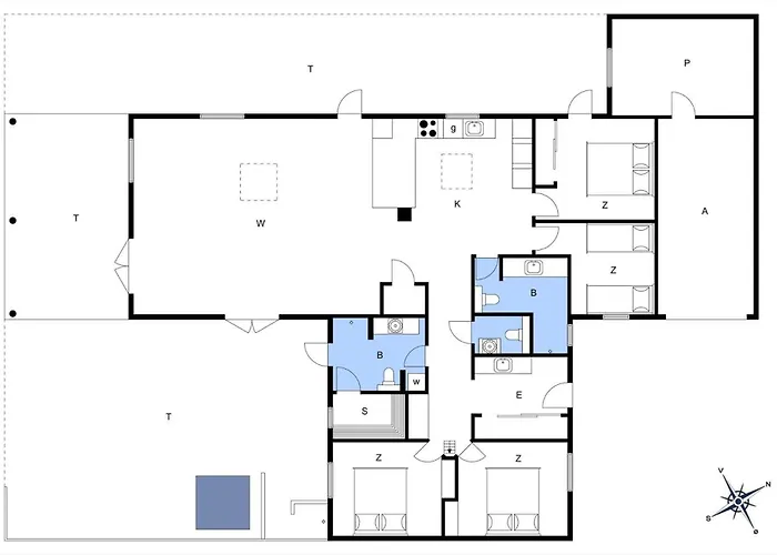 Сasa de vacaciones Bl1355-blokhus-ribergaardsvej-24 Blokhus